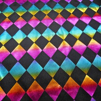 Harlequin Foil Dance Print