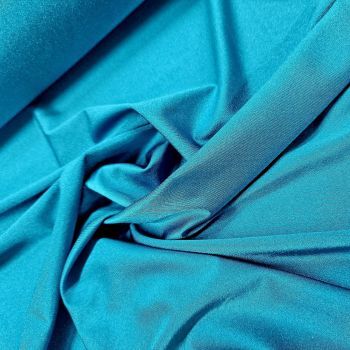 Shiny Nylon Spandex Teal
