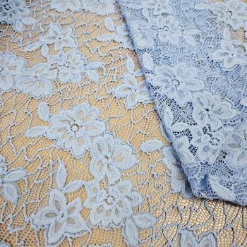 Stretch Lace Periwinkle - Heavy Weight
